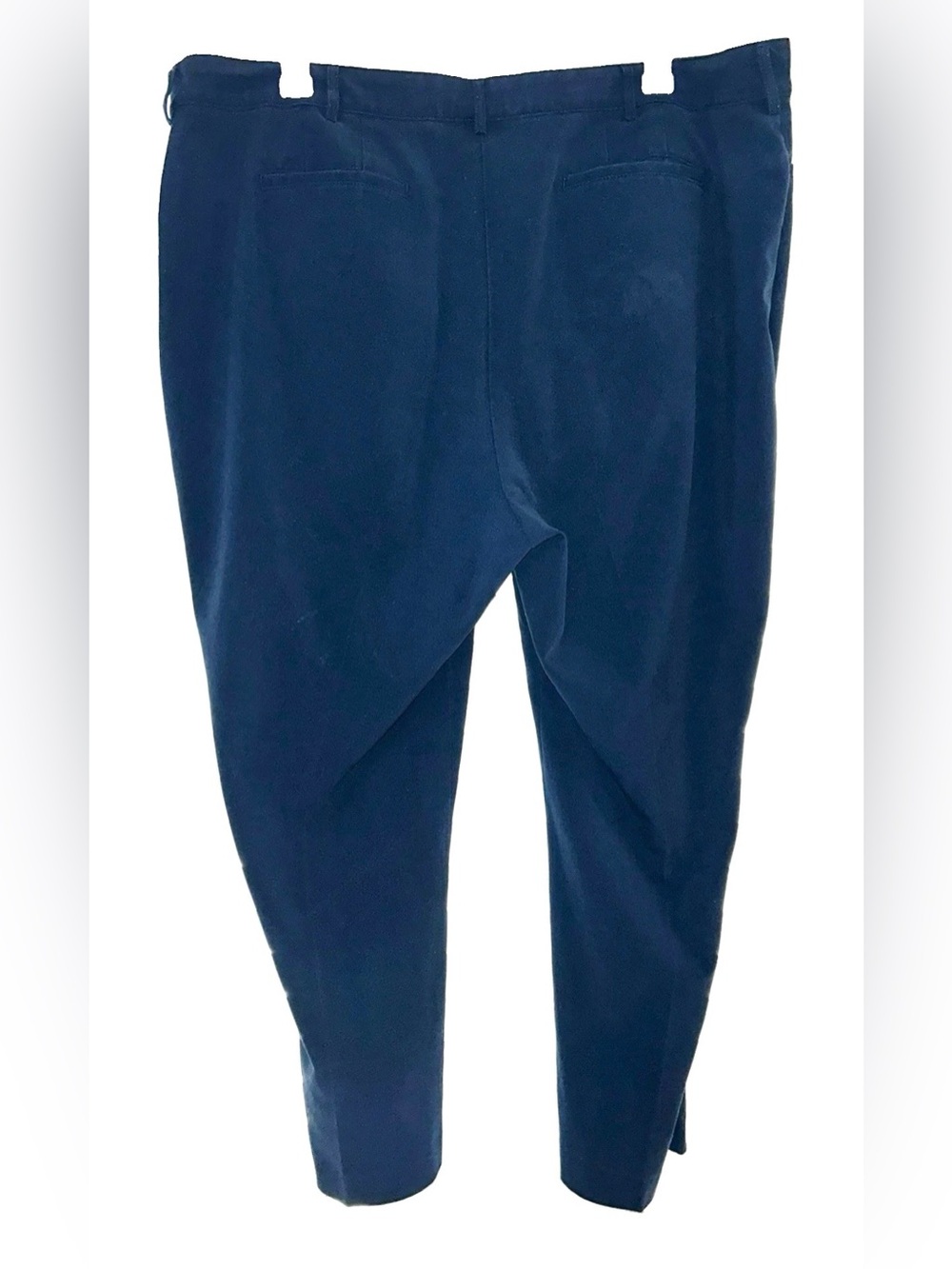 Lane Bryant 22 Petite Navy Blue Womens Trousers Stretch Dress Pants 27.5” Inseam - Picture 3 of 9